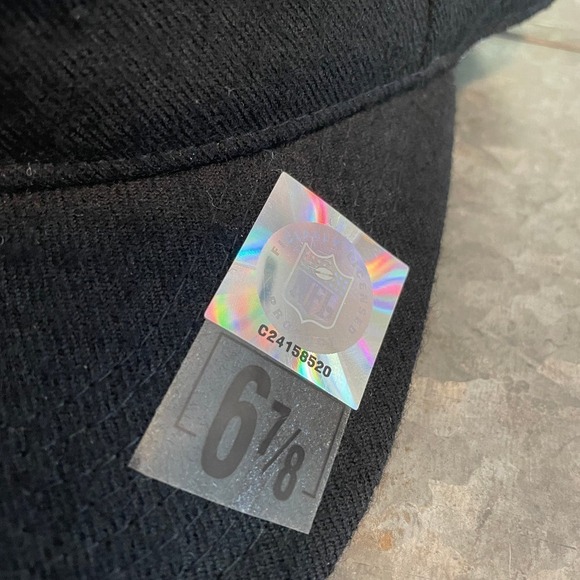 NWT Nike Jacksonville Jaguars Wool Fitted Cap 6 7/8 Team Official Sideline Hat - Picture 4 of 11